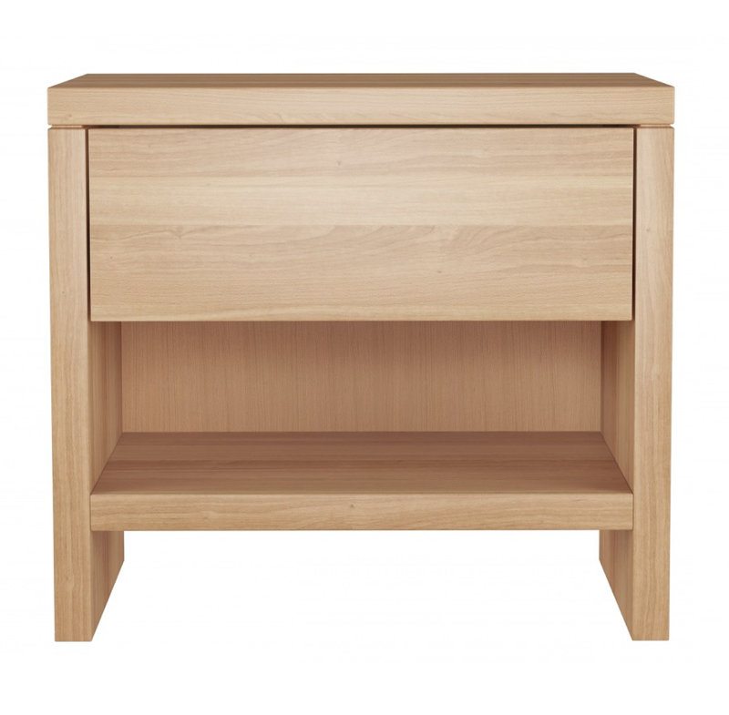 Genica 1 Drawer Bedside Table