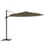 Parasol de patio en porte-à-faux 10 pi, parapluies ronds robustes et décalés à 360 °-1448338660