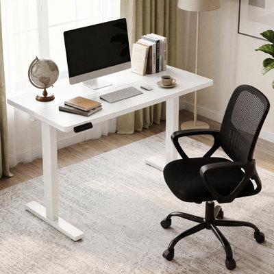 Standing & Height-adjustable Desks Office Set with Office Chair