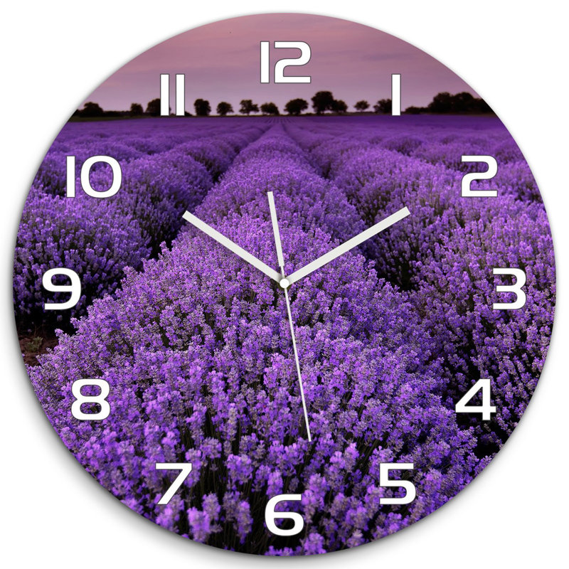 Julion Glass Wall Clock