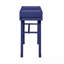 Bureau d'écriture bleu avec 1 tiroir-2141050741