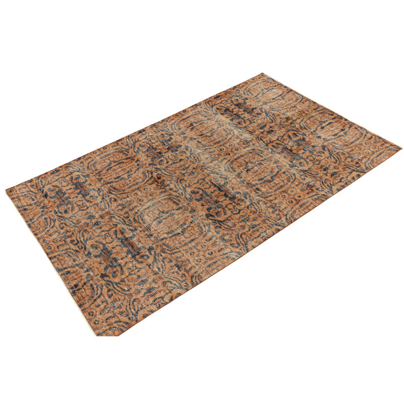 One-of-a-Kind 4'10" X 8'4" Hand Knotted Area Rug