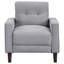 Fauteuil d'appoint rembourré Harvey