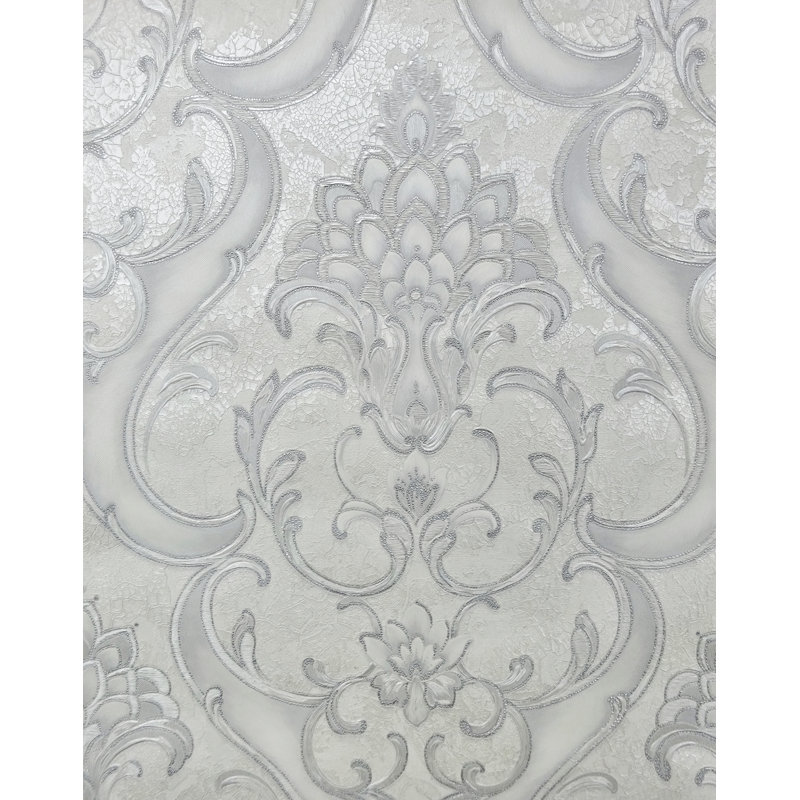 Nallely Damask, Silver Grey