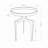 Tray Top 3 Legs End Table-49425547