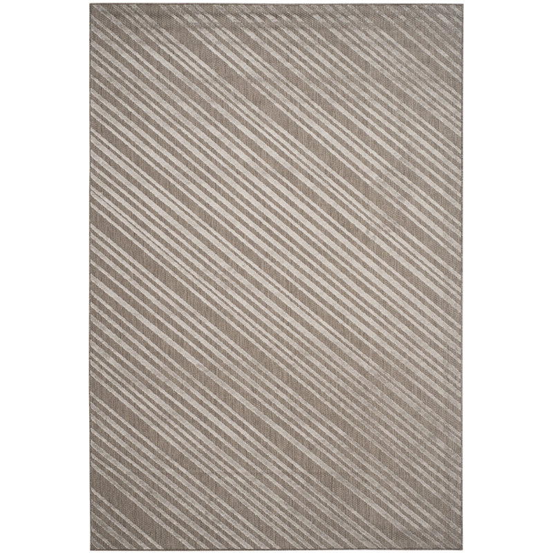 Zofia Performance Striped Rug, Rectangle 5'3" x 7'7"