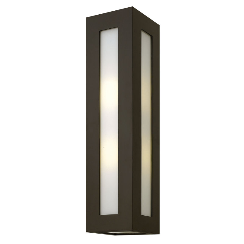 Dorian 2 - Bulb Outdoor Flush Mount, Bronze, E26/Medium (Standard)