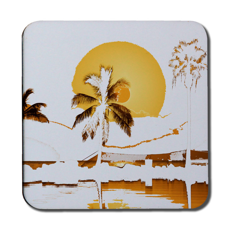 Square 6 Piece Coaster Set