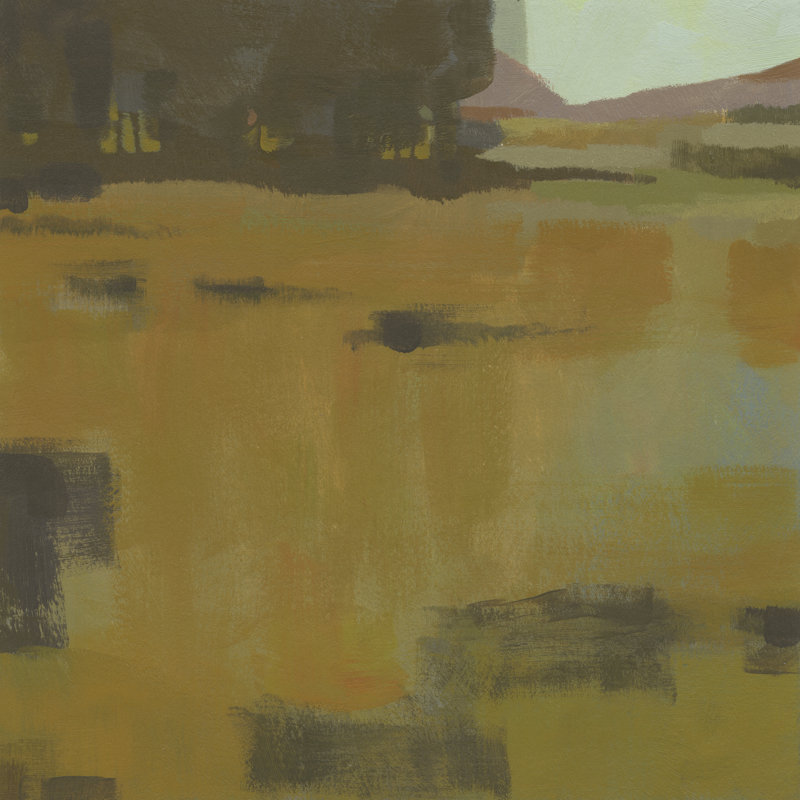 Mountain Meadow II by Jacob Green - Wrapped Canvas Painting, 76cm H x 76cm W x 3.8cm D