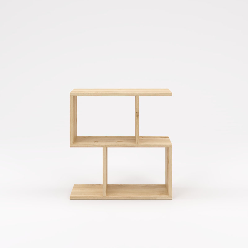 Fazio End Table, Oak