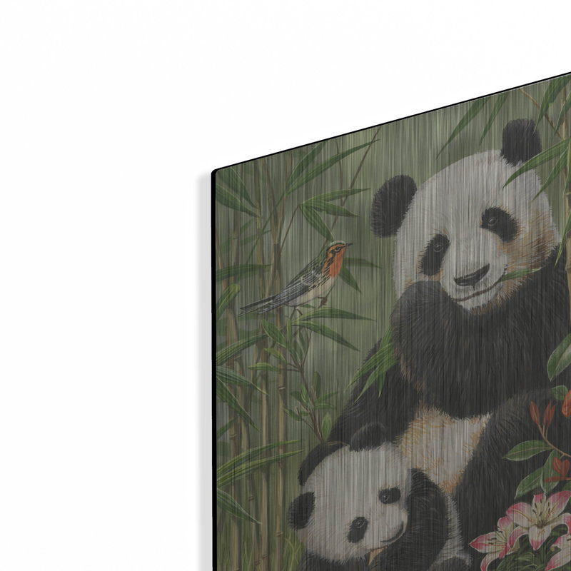 «Panda Paradise» par William Vanderdasson, H 16 po x l 12 po