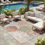 Tapis floral intérieur / extérieur Chazney-326803470