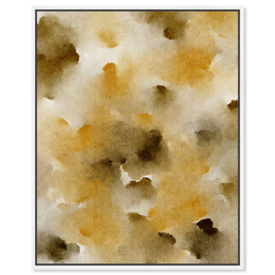 Watercolor Abstracts " Granola Chocolate Chips " by Art Remedy on