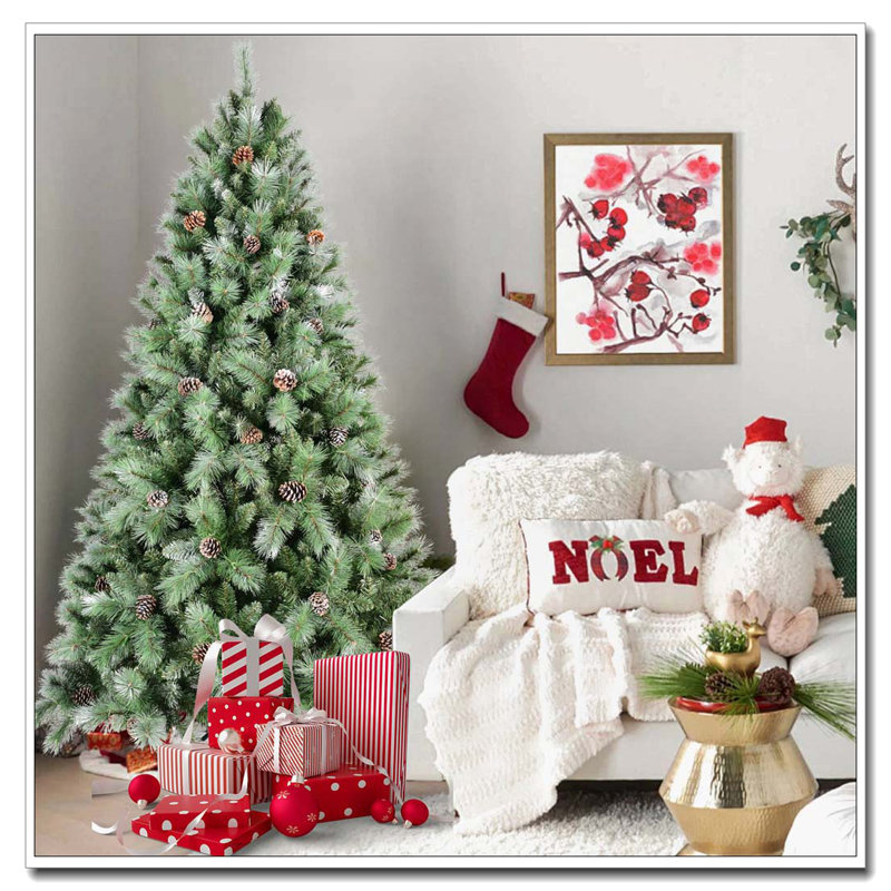 8FT Christmas Tree, No, 8' H