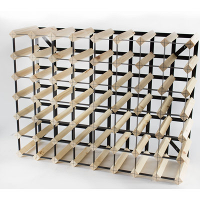 Liddle 56 Bottle Floor Wine Bottle Rack
