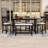 Daylani 6-Piece Dining Set, Counter-Height Dining Table with Storage and Upholstered Chairs and Bench-1957169097