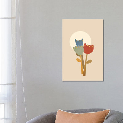 Floral Beauty I by Viviana Gonzalez - Wrapped Canvas Print