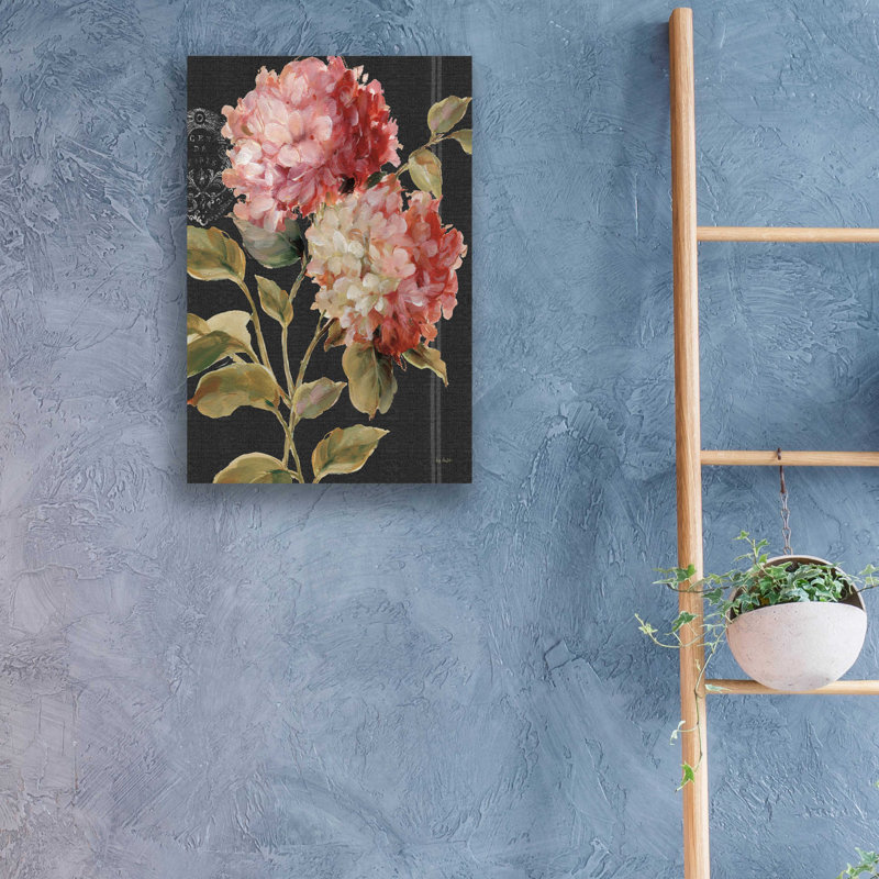 «Harmonious Hydrangeas» par Lisa Audit, art mural en verre acrylique, H 24 po x l 16 po x P 0,2 po
