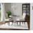 Classic Beige 36-Inch Round Dining Table with Space-Saving Pedestal Design-90108568-90108570