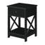 Table de bout avec 1 tiroir et tablette Darek-805540057