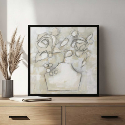 Bouquet Sketch Impression II by June Erica Vess Art Print