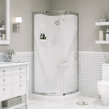 OVE Decors Nicole Shower Kit with Walls