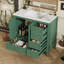 Meuble-lavabo de 36 pouces avec lavabo, portes à fermeture douce, 4 tiroirs et structure en bois massif-2092308677