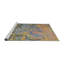 Tapis 100% abstrait lavable à la machine 5379-513699713