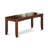 7 Piece Kitchen Table Set Consist of a Rectangle Dining Table with Butterfly Leaf and 6 Linen Fabric Dining Room Chairs, 36x66 Inch, Espresso-2126842307-2078375340