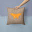 Coussin décoratif d’intérieur/d’extérieur en toile jute à imprimé graphique papillon élégant-22327578-22327581