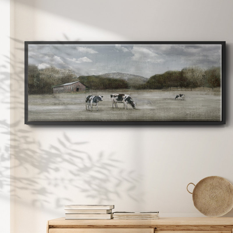 Country Satisfaction- Framed Canvas