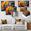 «Blue suit Jazz Duo Drums - Musician Wall Art Decor»-1405488882-1405488881