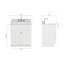 Meuble-lavabo simple avec comptoir Partham 31-670460654