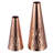 Dagenham 2-Piece Hammered Metal Table Vase-762064964