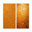 «Golden Abstract Dot Radiance II», ensemble de 2 reproductions d'art sur toile-845363185-845363188