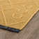 Brenly Geometric Machine Washable Non Skid Indoor Area Rug - Gold