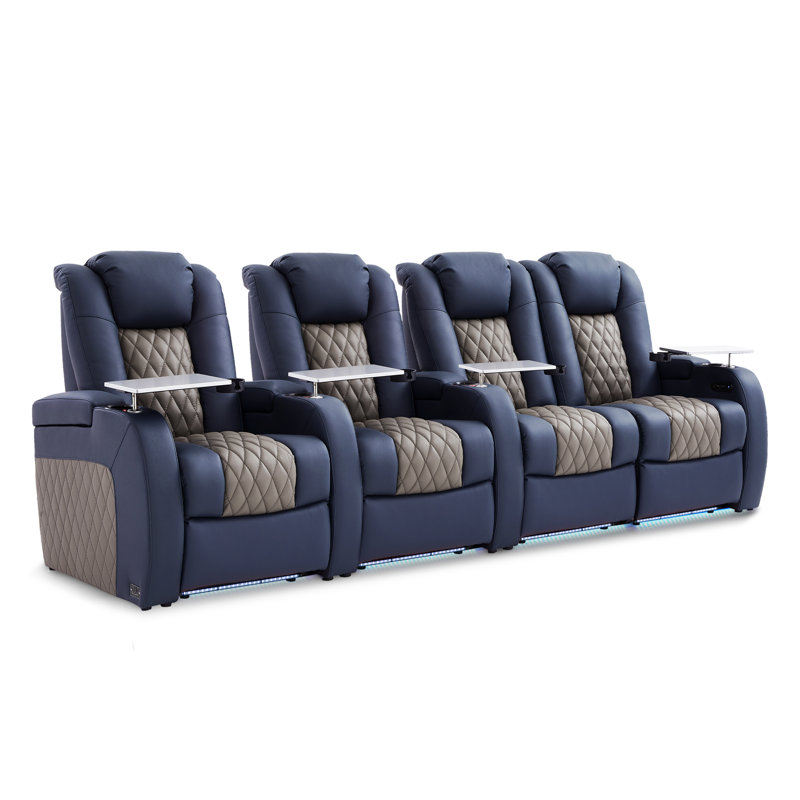 Canapé électrique Fauteuil inclinable électrique Zero Gravity, 4, Black/Camel