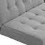 Structure en bois, pieds en acier inoxydable, futon, canapé-lit gris-2121805386