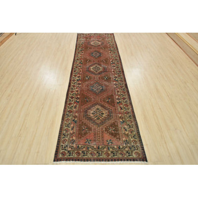 Tapis unique brun de 3 pi 5 po x 10 pi 11 po