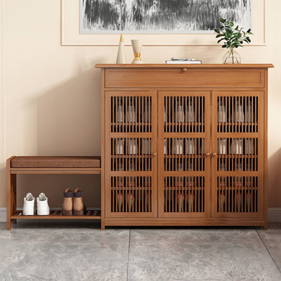 22 Pair Shoe Storage Bench