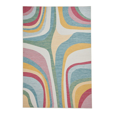 Vivaldi area rug Machine Woven Rectangle Mutli