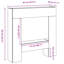 Fireplace Surround 81X18x82 Cm Engineered Wood-1423157670