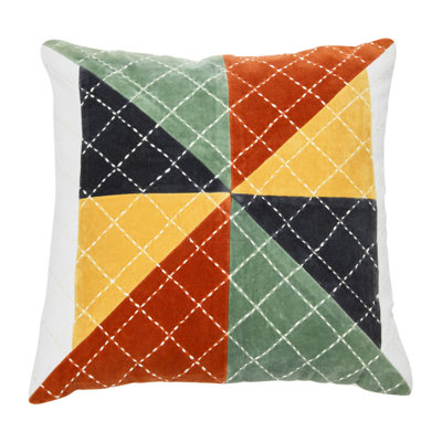 Square Cotton Pillow Cover & Insert