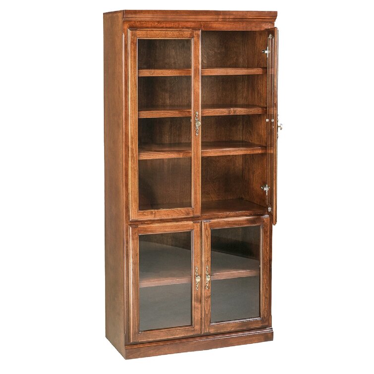 Millwood Pines Aleksis Corner Storage Bookcase