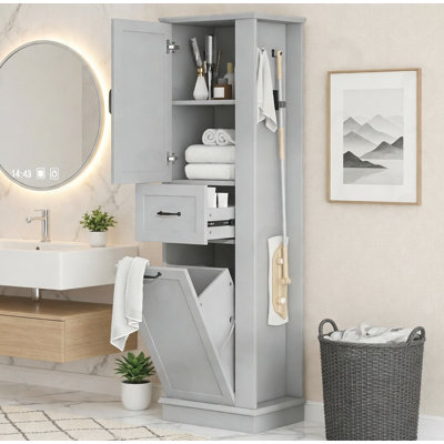 Grande armoire de rangement avec tablettes réglables