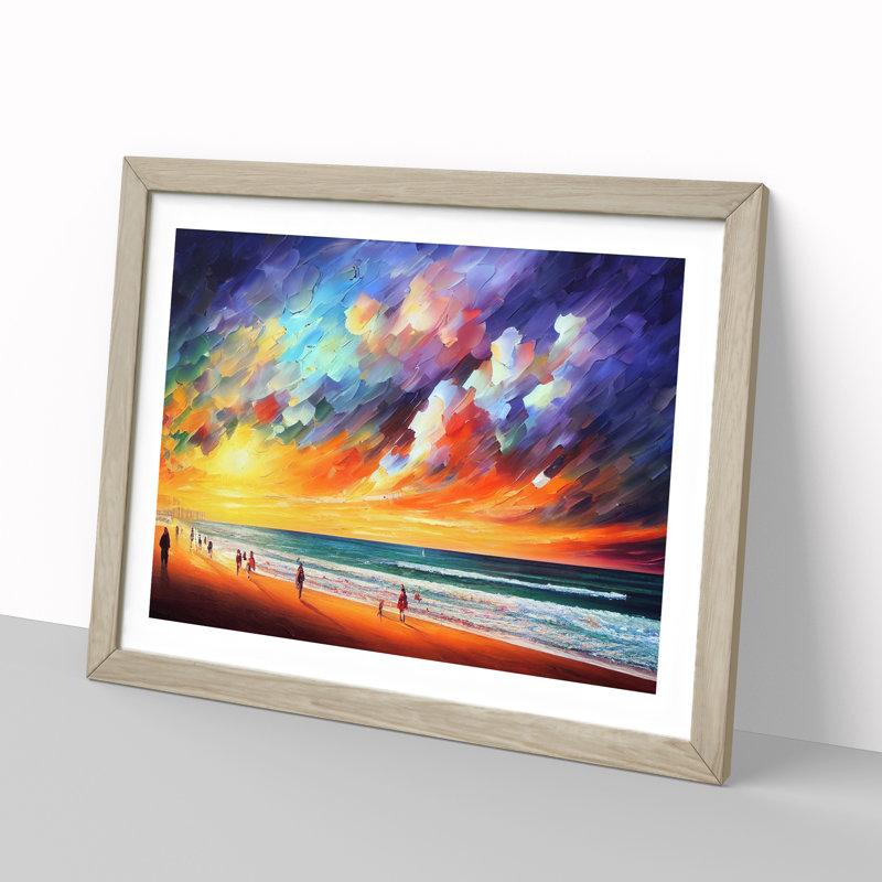 XH1022-4374X Golden Beach Vol.1 - Single Picture Frame Print
