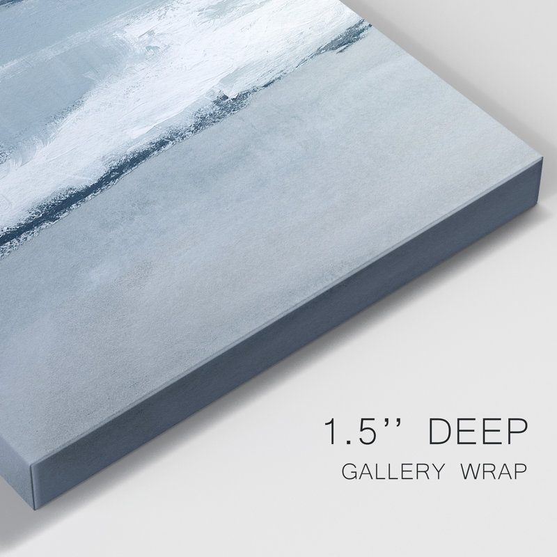 Sea Lines I - impression sur toile tendue, H 12 po x l 8 po x P 1 po