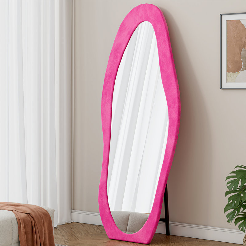 Miroir pleine grandeur, Rose
