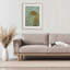 «Leopard in Liriope», reproduction sous verre encadrée, design par Amanda Tsoukanelis-517714515-517714518