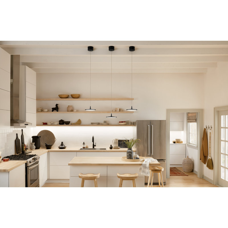 Jeno 1 - Light LED Pendant, Matte Black